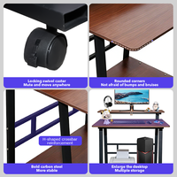 The Portable Desktop Computer Desk Is Suitable for Home Study in the Bedroom