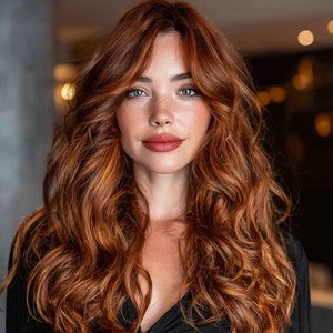 Parrucca Sintetica con Frontale in Pizzo, Modello 2026, la più Venduta, alla Moda, con Sfumatura Rosso-Marrone e <span class=keywords><strong>Treccia</strong></span> <span class=keywords><strong>Lunga</strong></span> per Donna SM9867-4 - Product Image 4