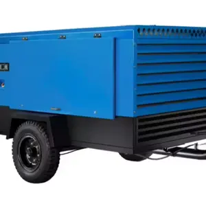 "375 Cfm Ingersoll Rand Diesel Portable Air Compressor For Digging