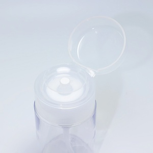 Customized Guangzhou 60 100 150 200ml 2oz 5oz Large Flat Shoulder Cosmetic Cleanser Bottle <b>Plastic</b> Bottles with <b>Cap</b> - Product Image 3