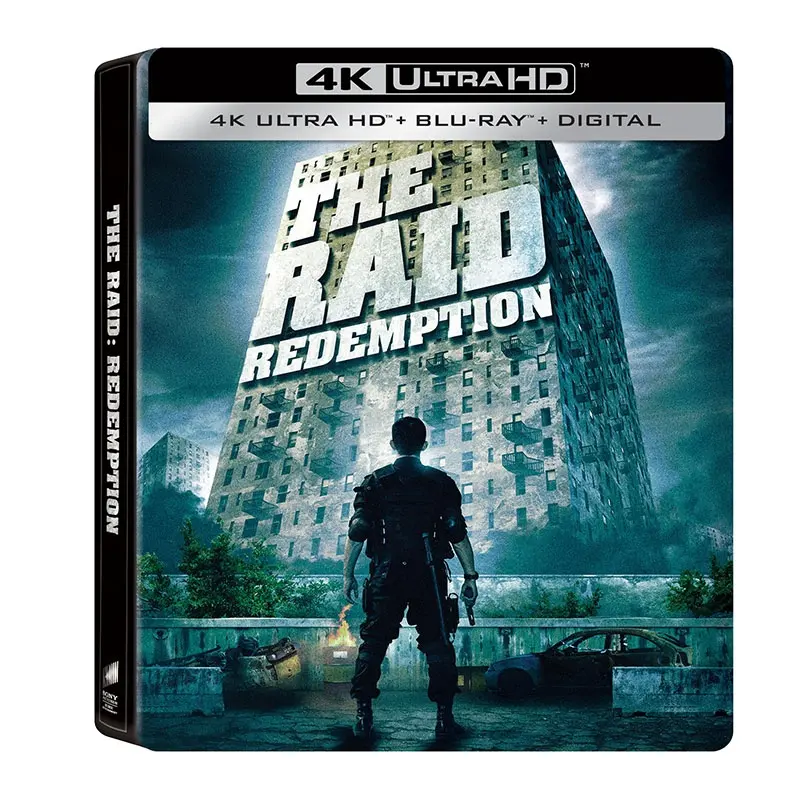 De Raid Redemption Steelbook (4K Ultra Hd Blu-Ray Digitaal) [4K Uhd] Film Dvd Box Set Tv Show 1Diss