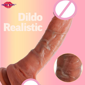 <span class=keywords><strong>Vibrator</strong></span> Dildo silikon realistis 21 <span class=keywords><strong>cm</strong></span> untuk wanita, toko mainan seks dewasa tali kulit asli