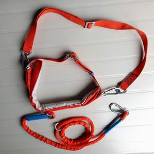 Ceinture de sécurité pour électricien haute résistance avec double corde de sécurité, caractéristiques d'escalade sur poteau pour électricien, demi-dos et corps entier - Product Image 4