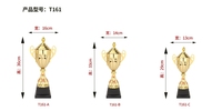 Trophée en métal de la chine, vente en gros, concours, récompenses de championnat, pour le sport