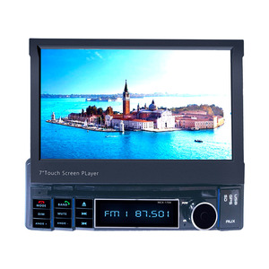 7 inch bảng điều khiển in-dash phổ <span class=keywords><strong>MP5</strong></span> Xe Máy nghe nhạc với màn hình cảm ứng stereo FM Đài phát thanh gương chiếu hậu liên kết Linux OS khuếch đại - Product Image 1