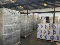 Revêtement en poudre pour cages de stockage pliables empilables en acier galvanisé, équipement de stockage de marchandises