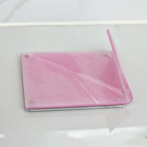 Photo acrylique magnétique personnalisée en usine et image en forme de L cadre rose bloc Photo tuile Photo - Product Image 4