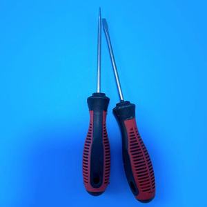 Destornillador mini tipo granada de mano de 3 pulgadas, rojo y negro, destornillador de cabeza plana, destornillador antideslizante, 1 o 2 yuanes - Product Image 5