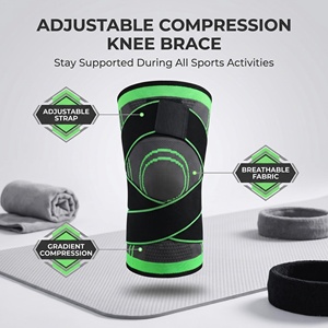 Genouillères de protection souples en nid d'abeille pour le basketball, la moto et le cyclisme – Offre spéciale - Product Image 2