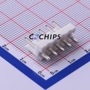 B5P-VH-B(LF)(SN) Wire-to-Board Pin Header Through hole Component (THT),P=3.96mm Connector 1x5P 3.96mm Through Hole VH - Product Image 1