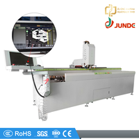 Máquina de Perforación y Fresado CNC JUNDE de Alta Precisión, 3.3m, 12.5KW, con Enfriamiento por Pulverización, para Fabricación de Ventanas y Puertas de Aluminio, Madera y Plástico