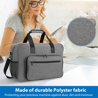 Sac de transport pour Machines à coudre, mallette de transport, fourre-tout universel avec plusieurs pochettes de rangement, pour la plupart des Machines Standard, 1 unité