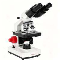 Binocular Biological Microscope 4X 100X Oil Lens Image Analysis Software Digital Slide System for Lab Teaching Research
