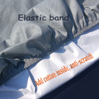 Extreme Body Maruti 800 Tissu de couverture extérieure de voiture Housse de voiture solide et durable 99% Protection universelle étanche quatre saisons pour voiture