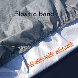 Copertura esterna estrema <span class=keywords><strong>per</strong></span> auto Maruti 800 in tessuto resistente e resistente 99% protezione universale <span class=keywords><strong>per</strong></span> quattro stagioni impermeabile <span class=keywords><strong>per</strong></span> auto - Product Image 4