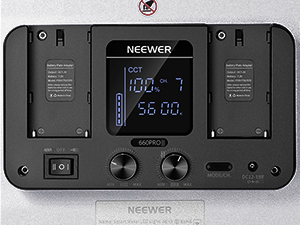 Éclairage photo <span class=keywords><strong>Neewer</strong></span> <span class=keywords><strong>660</strong></span> Pro Full Color 50w Rgb <span class=keywords><strong>Led</strong></span> Video Light avec trépied et contrôle par application - Product Image 2