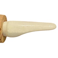 Bouchon verseur en céramique pour bouteille de whisky écossais, en porcelaine, fait main, vintage, décoratif, pour bar