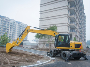 รถขุดล้อยาง M317D2 ขนาด 17 ตัน พร้อมบุ้งกี๋ 0.91 ลบ.ม. สำหรับงานโครงการ ราคาโรงงาน - Product Image 3