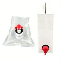 Poche souple BIB en aluminium et PE avec bec verseur aseptique, qualité alimentaire, étanche, pour vodka, whisky, vin, jus, lait