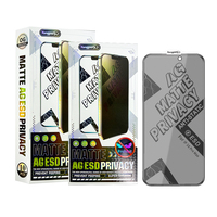 Protection d'écran Yongpoly OEM&ODM personnalisée avec logo, finition mate AG, ultra-lisse et anti-espion pour iPhone 17, 49, 48