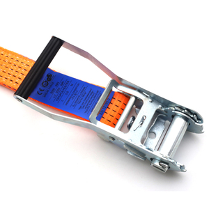 Nhà Máy Tùy Chỉnh 50Mm 5000Kg <span class=keywords><strong>Ce</strong></span> Chứng Nhận Nhiệm Vụ Nặng Nề Kéo Xe Tải Có Thể Thu Vào Ratchet Tie Lashing Dây Đeo Đôi J Móc Polyester - Product Image 4