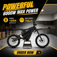 Prix d'usine Gonped 40ah Talaria X3 Pro 60V 6000w Moto électrique X3 PRO 2026 Moto tout-terrain électrique Enduro en stock