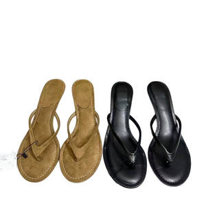 Nuovi sandali estivi <span class=keywords><strong>con</strong></span> gambe <span class=keywords><strong>infradito</strong></span> da esterno Versatile <span class=keywords><strong>tacco</strong></span> a spillo sandali da <span class=keywords><strong>donna</strong></span> - Product Image 6