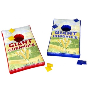 2024 adulti lanciano giochi di sacchi di sabbia aria ermetica gonfiare arie gigantesche buche di mais giochi cina - Product Image 1