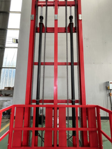 Ascenseur hydraulique pour entrepôt, capacité 1 tonne, monte-charge mural - Product Image 1