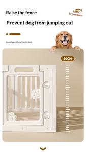 Corral de Acrílico para Perros, Diseño Nuevo, Jaula de Plástico, Valla para Mascotas, Seguro para Cachorros y Animales Pequeños - Product Image 5
