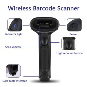 1D 제 2 무선 바코드 스캐너 3 별 바코드 독자 YC600 - Product Image 6