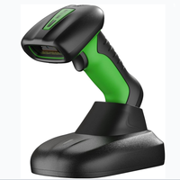 Lecteur de codes-barres 2D QR industriel Bluetooth I8 avec station de charge, lecteur de codes-barres sans fil 2D/1D amélioré