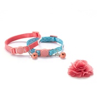 UFBemo Fabricant de Offre Spéciale Conception personnalisée Séparation des couleurs Boucle de sécurité Ceinture Cloche Collier pour animaux de compagnie Collier pour chat