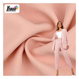 Échantillon gratuit 270gsm 100% polyester bleu foncé vêtements de travail uniforme tissu sergé tissé pour pantalon - Product Image 5