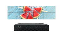 Boîtier de mur vidéo HDMI DP 2 entrées 8 sorties HDMI 8K avec protection ESD 16KV, projection et connexion parallèle