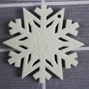 Pendentif en céramique Eco Heart, perle suspendue sur corde, ornement, cadeau pour la Saint-Valentin, design personnalisé disponible - Product Image 5