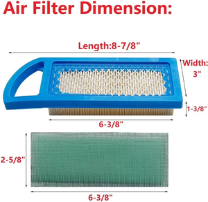 697153 Lt1000 ไส้กรองอากาศเหมาะสำหรับ BS 795115 698083 697014 697634 794422 สำหรับเครื่องตัดหญ้า <span class=keywords><strong>JD</strong></span> LA115 Gy20573 เครื่องฟอกอากาศ - Product Image 3