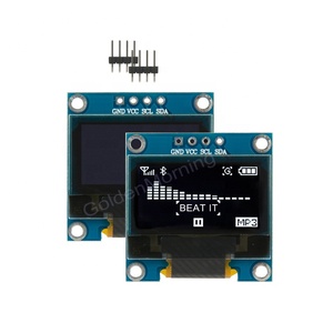 Bảng Điều Khiển Màn Hình <span class=keywords><strong>OLED</strong></span> 096 Phổ Biến Nhất GME12864 Trắng 4 Chân I2C SSD1306 0.96 Inch - Product Image 1