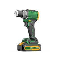 Perceuse sans fil 21V sans balais, couple élevé 65N.m, 2000 tr/min, visseuse électrique 2 vitesses avec batterie 2.0Ah, modèle TW-9110 OEM ODM