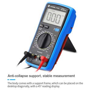 Multimètre numérique à gamme automatique <span class=keywords><strong>SUNSHINE</strong></span> DT-17N avec écran LCD, testeur de tension, garantie 1 an pour outils de réparation de téléphones mobiles - Product Image 4
