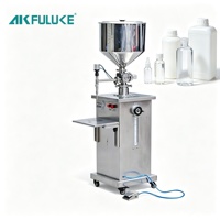 Machine de remplissage manuelle FGJ-L pour pâtes et liquides, machine de remplissage de tubes de crème, machine de remplissage de liquides entièrement automatique
