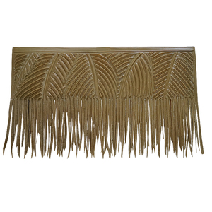 Feuilles de palmier synthétiques traditionnelles, antiseptiques et anti-UV, idéales pour les centres de villégiature et les plages – Vente chaude directe usine - Product Image 6