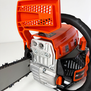 Tronçonneuse à essence HOTOKA à démarrage électrique, 58cc, moteur à essence 2 temps, pour le travail du bois professionnel - Product Image 4