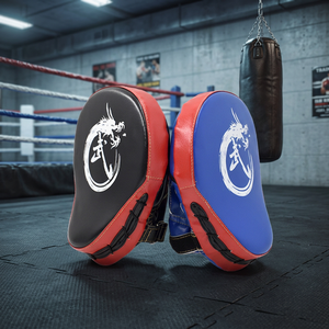 AERO PIAOYU Guantes de Boxeo y Sanda de PU Duradero de Alta Calidad con Diseño de Cinco Dedos y Arco para Manos y Pies, para Entrenamiento de Taekwondo y Deportes de Equipo, Personalizables - Product Image 3