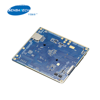 Brazo Mali GPU para brazo Ordenador de placa única rk3288 emmc 16GB pantalla táctil LCD para uso industrial
