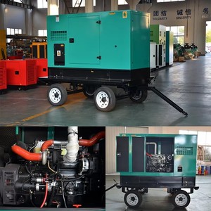Mobiele precisie dieselgenerator van 10-100 kW voor onderzoek/expedities, 380V/220V 50Hz, -50°C ℃   Arctic Kit, aanhangwagen gemonteerd - Product Image 3