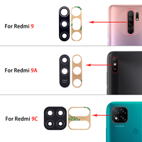 Lente de Cristal para Cámara Trasera al por Mayor para Xiaomi Redmi A3 A2 A1 Plus 13C 13 12C 12 10A 10C 10 10X Pro 4G 5G 9T 9A 9C 9 8A 8 7A 7