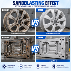 Machine de <span class=keywords><strong>sablage</strong></span> automatique, cabine de <span class=keywords><strong>sablage</strong></span> rotative pour jantes en alliage, élimination de la rouille et de la <span class=keywords><strong>peinture</strong></span>, nettoyage de surface - Product Image 2