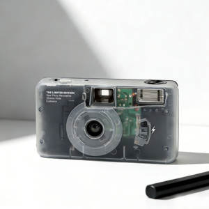 Cámara de Película de 35 mm, Cámaras de Película con Flash de 35 mm, Cámara con Logotipo Personalizado, Cámara No Desechable, Cámara Reutilizable, Cámara Transparente - Product Image 3