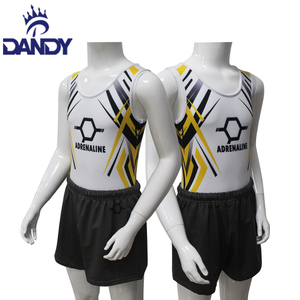 Nouveau Style sans manches entraînement complet mystique Dancewear femme <span class=keywords><strong>Gym</strong></span> hommes garçons personnalisé gymnastique justaucorps body - Product Image 5